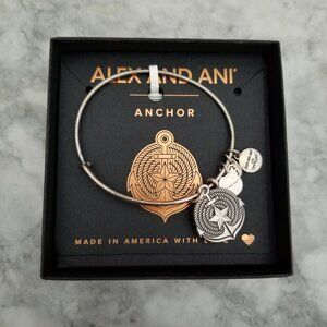 NWT Alex and Ani Anchor Bracelet